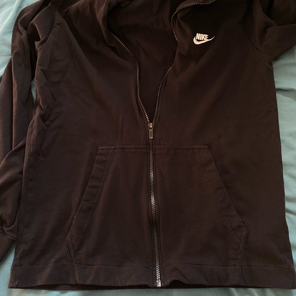 Nike hooded zip up jacket